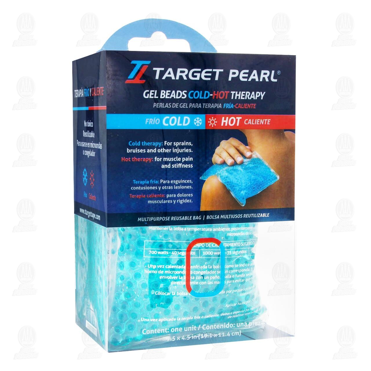 Bolsa Multiusos Target Pearl para Terapia Fr&iacute;a-Caliente, 1 pz.