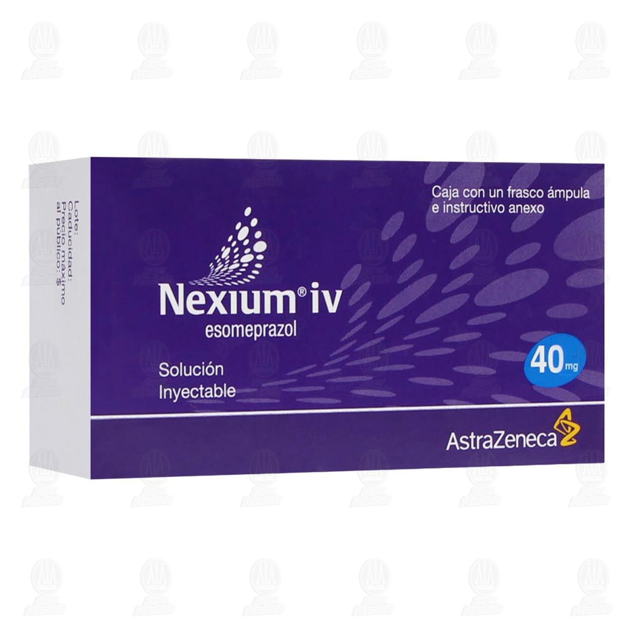 Nexium iv 40 mg Soluci&oacute;n Inyectable, 1 pz. image number 0