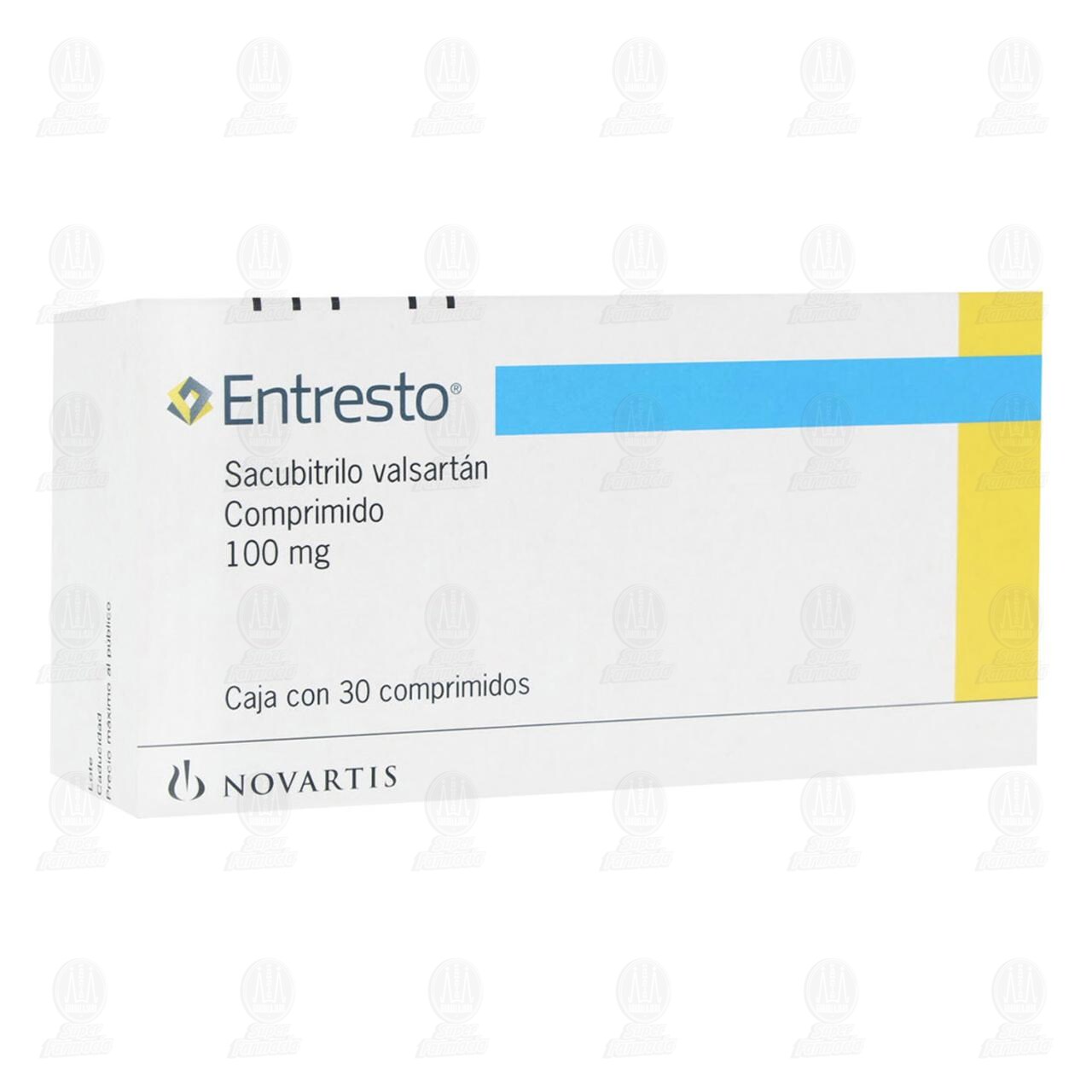 Entresto 100 mg, 30 Comprimidos.
