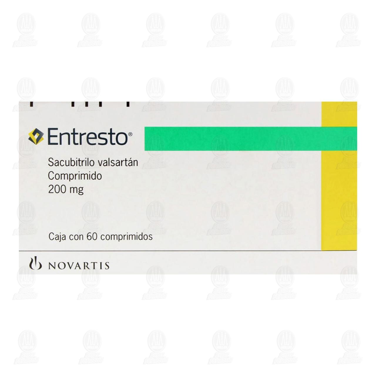 Entresto 200 mg, 60 Comprimidos. image number 1