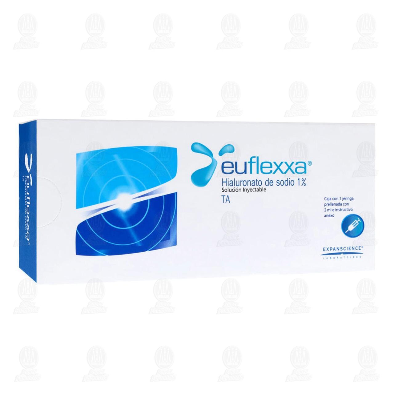 Euflexxa TA 1% Soluci&oacute;n Inyectable Jeringa Prellenada, 2 ml. image number 0