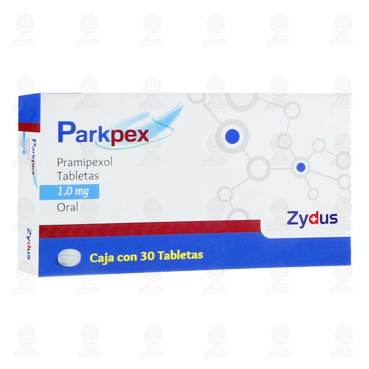Parkpex 1.0 mg, 30 Tabletas.