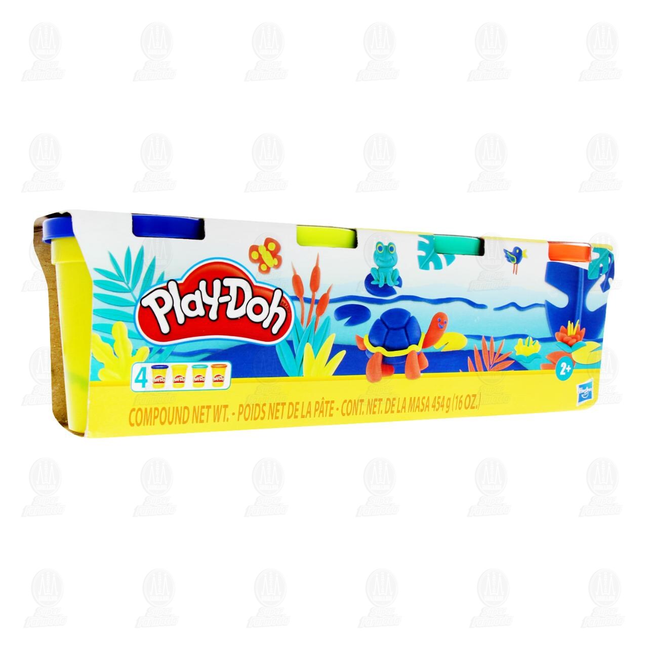 Juguete Play-Doh Plastilina de Varios Colores, 4 pzas. image number 0