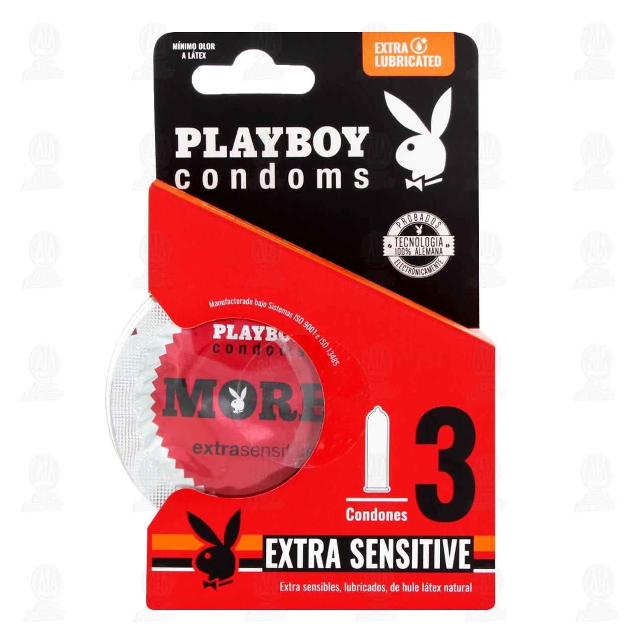 Playboy Extra Sensitive 3 Preservativos