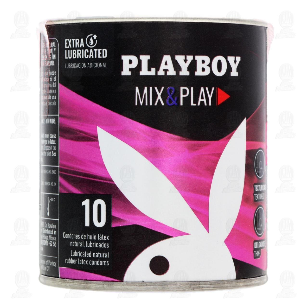 Preservativo Playboy Mix & Play, 10 pzas. image number 0
