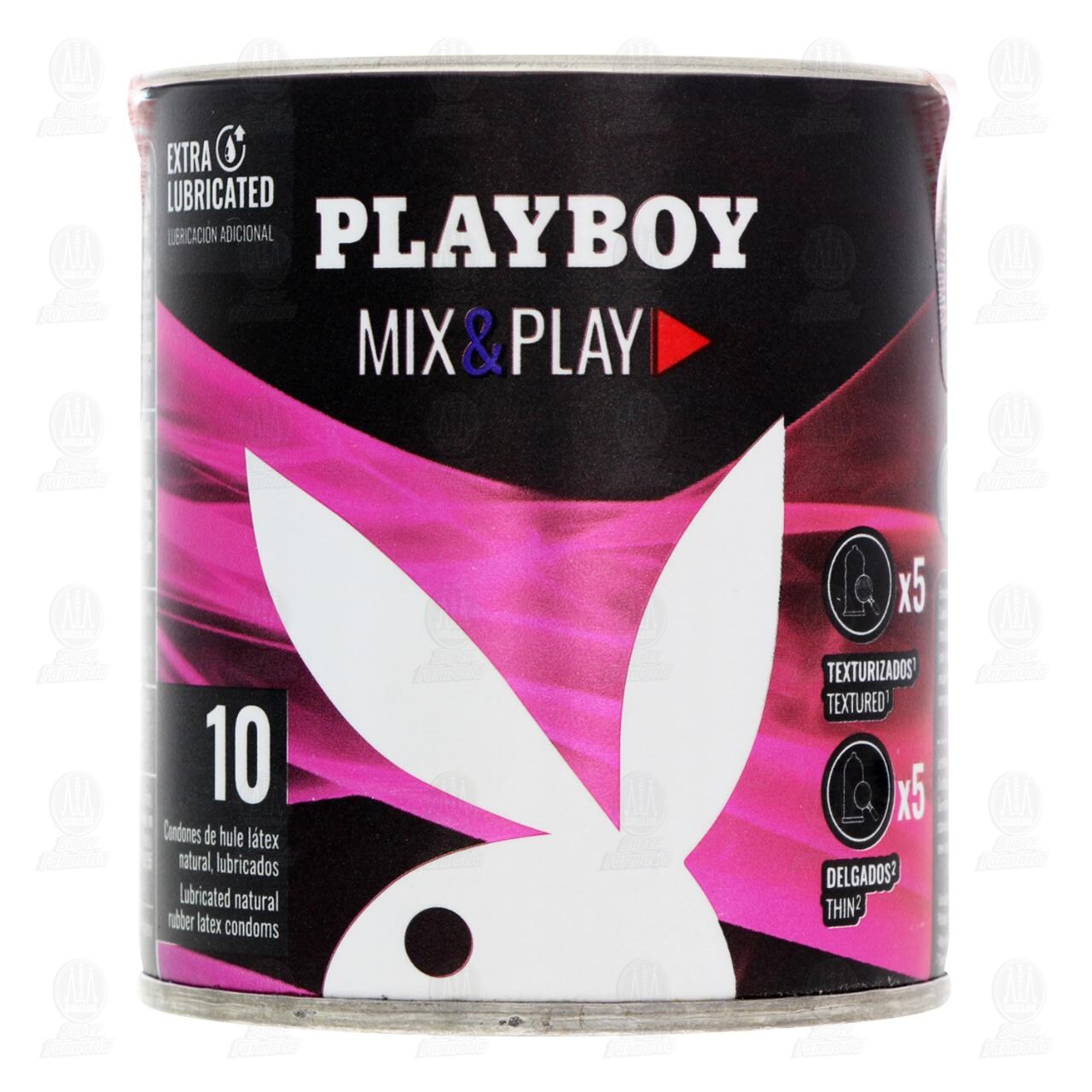 Preservativo Playboy Mix & Play, 10 pzas. image number 1