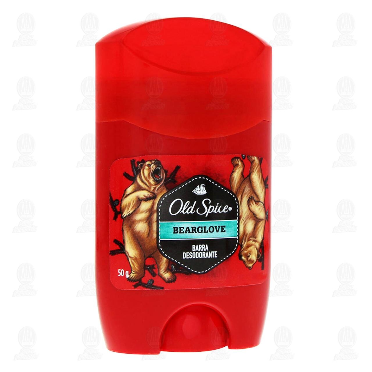 Barra Desodorante Old Spice Wild Bearglove, 50 gr.