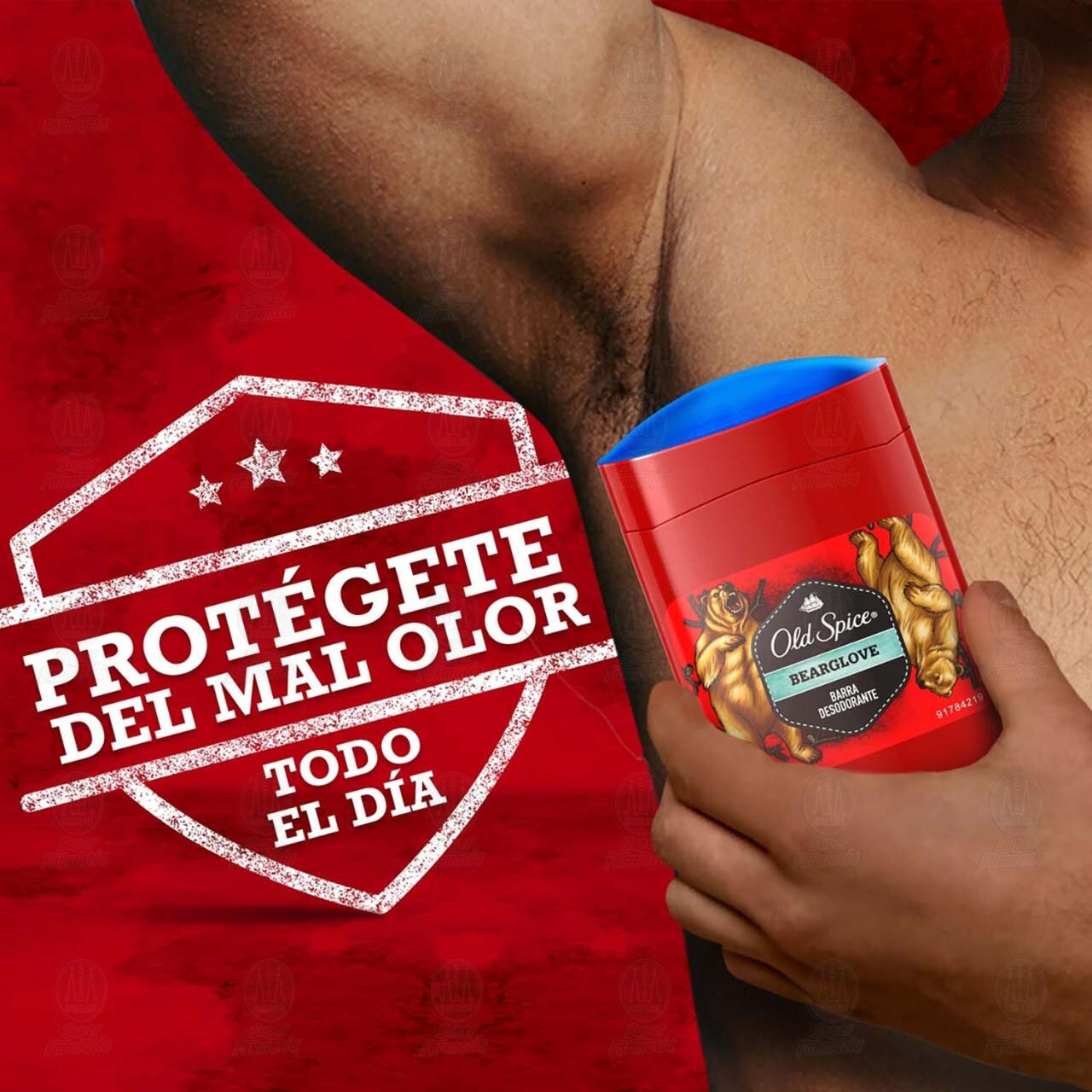 Barra Desodorante Old Spice Wild Bearglove, 50 gr. image number 2