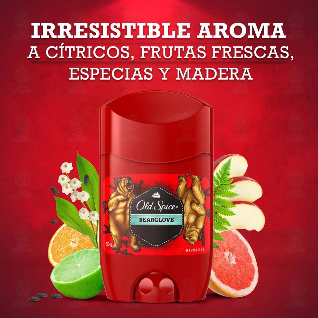 Barra Desodorante Old Spice Wild Bearglove, 50 gr. image number 3