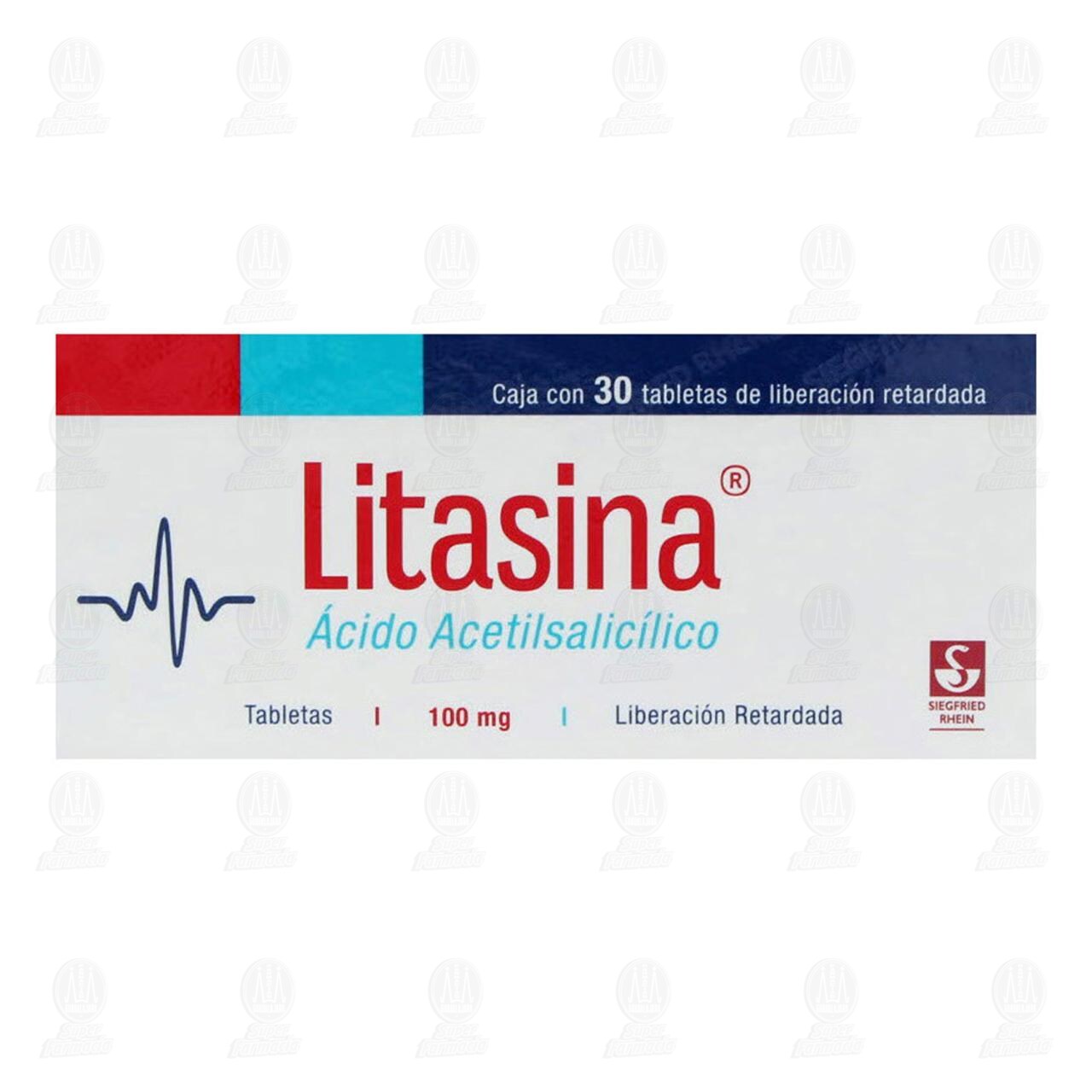 Litasina 100 mg, 30 Tabletas. image number 1