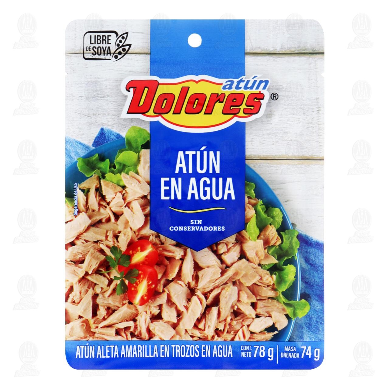 Atún Dolores en Agua, 78 gr. image number 0
