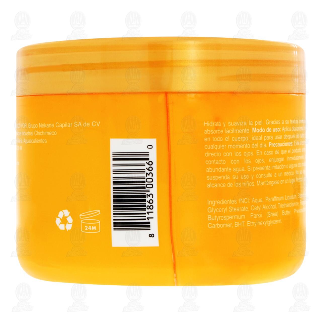 Crema Corporal Jplus Elemental+ Hydramiel, 500 gr. image number 2