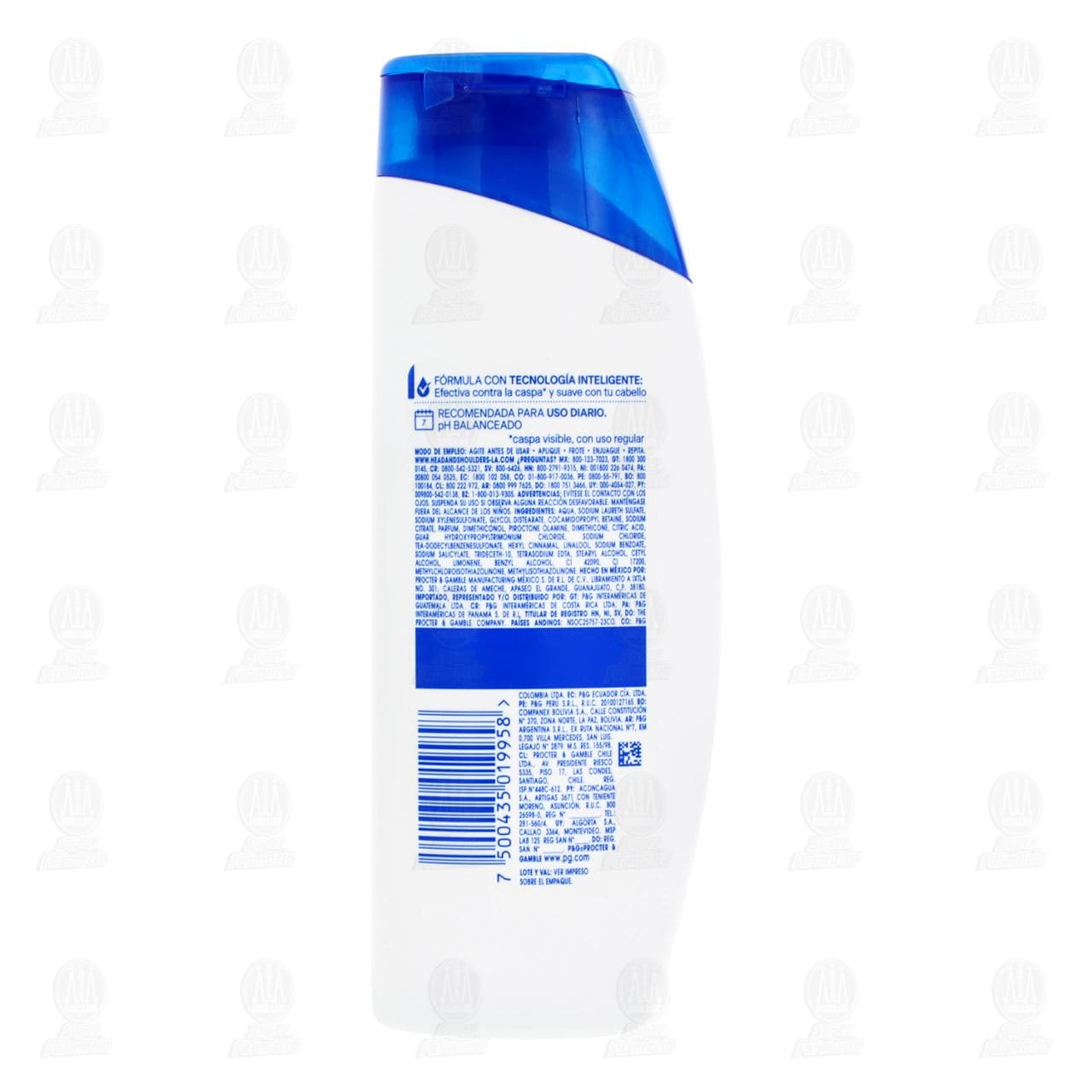 Shampoo Head & Shoulders Limpieza Renovadora, 180 ml. image number 2