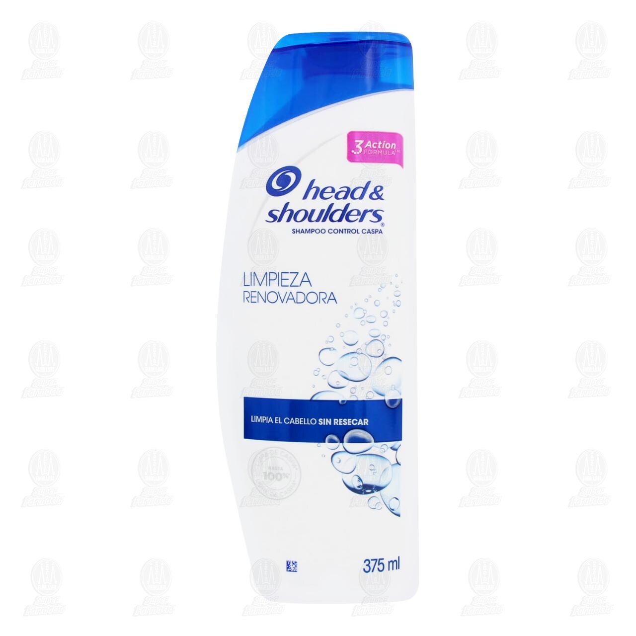 Shampoo Head & Shoulders Limpieza Renovadora, 375 ml. image number 1