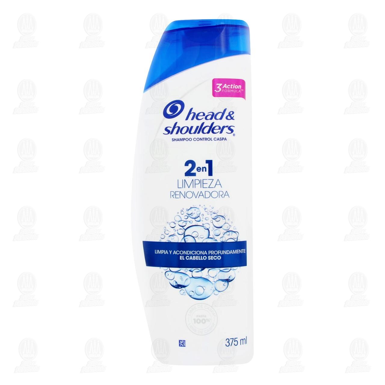 Shampoo Head & Shoulders Limpieza Renovadora 2 en 1, 375 ml. image number 1