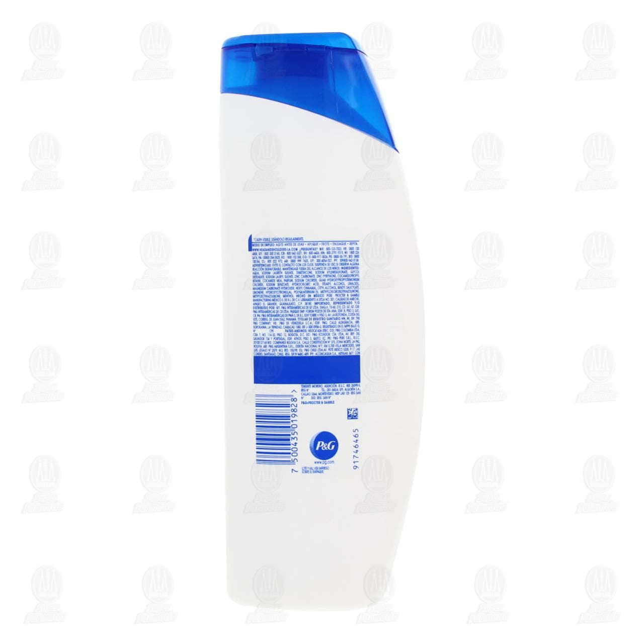 Shampoo Head & Shoulders Suave y Manejable 2 en 1, 375 ml. image number 2