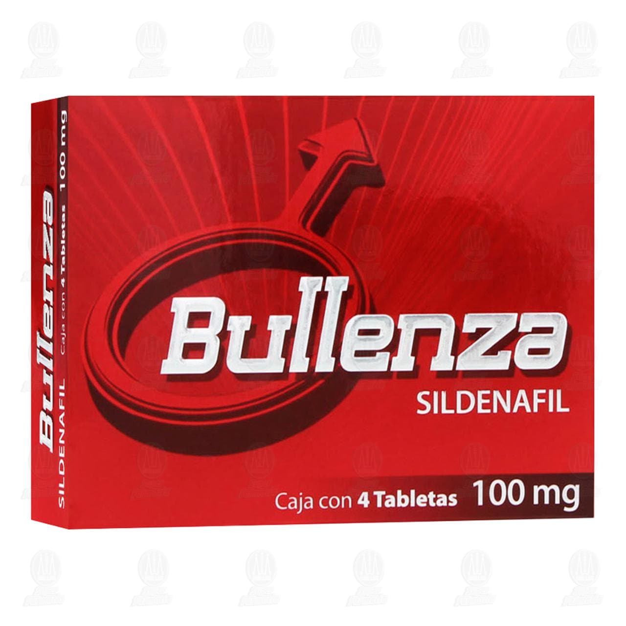 Imagen para Bullenza 100 mg, 4 Tabletas.
