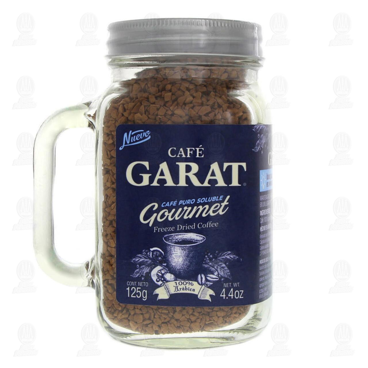 Caf&eacute; Soluble Garat Gourmet Puro, 125 gr. image number 1
