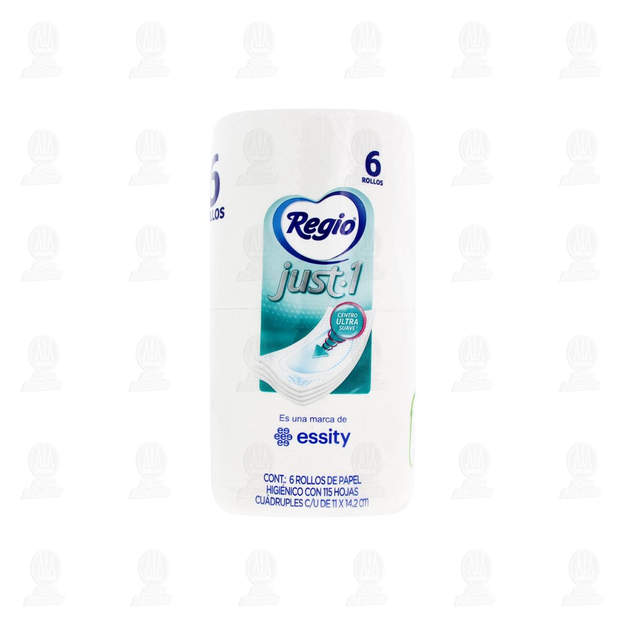 Papel Higi&eacute;nico Regio Just.1, 6 pzas. image number 3