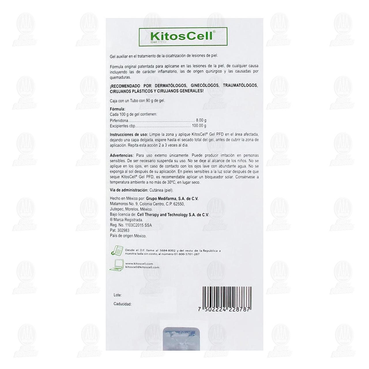 Kitoscell Gel, 90 gr. image number 2