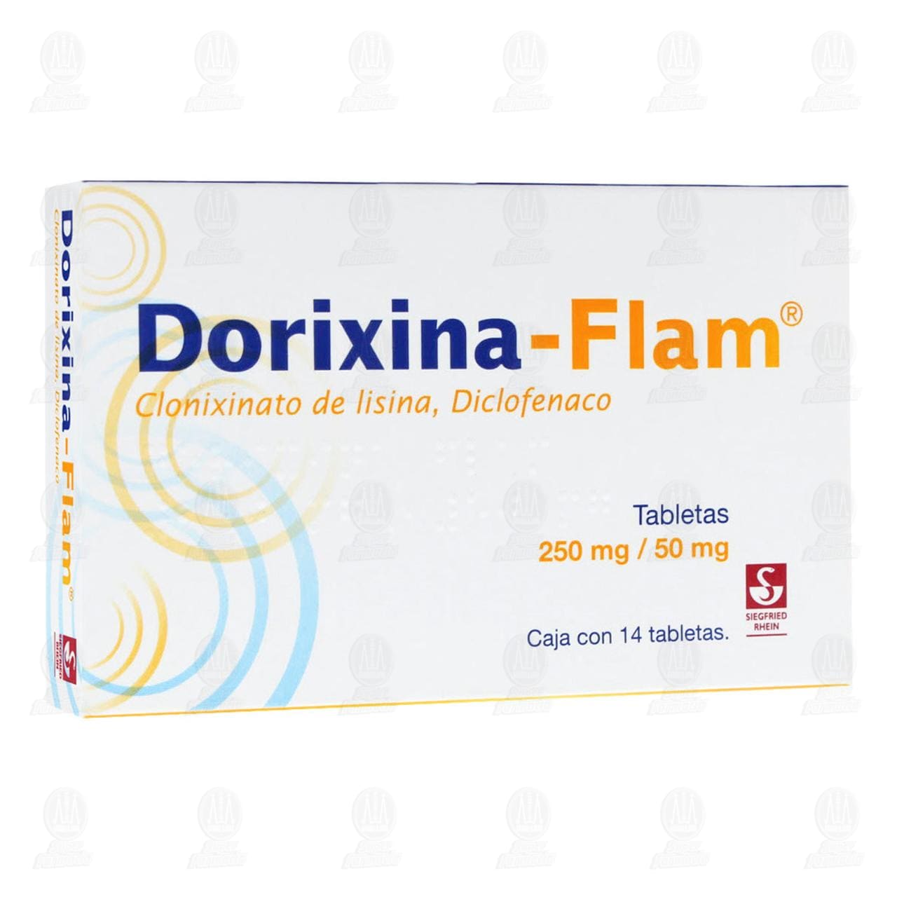 Imagen para Dorixina-Flam 250mg/50mg 14 Tabletas