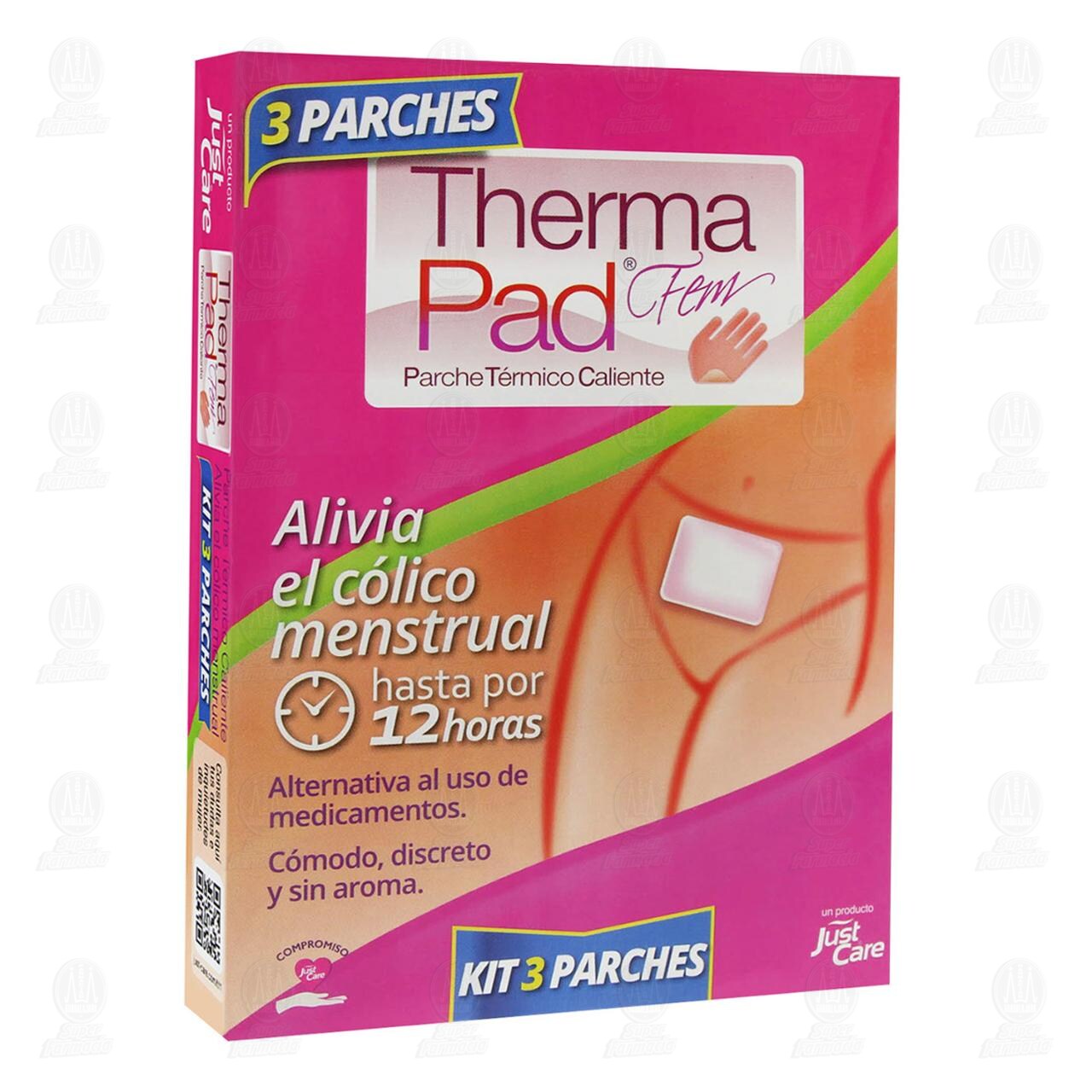 Parche Thermapad Fem T&eacute;rmico, 3 pzas. image number 0