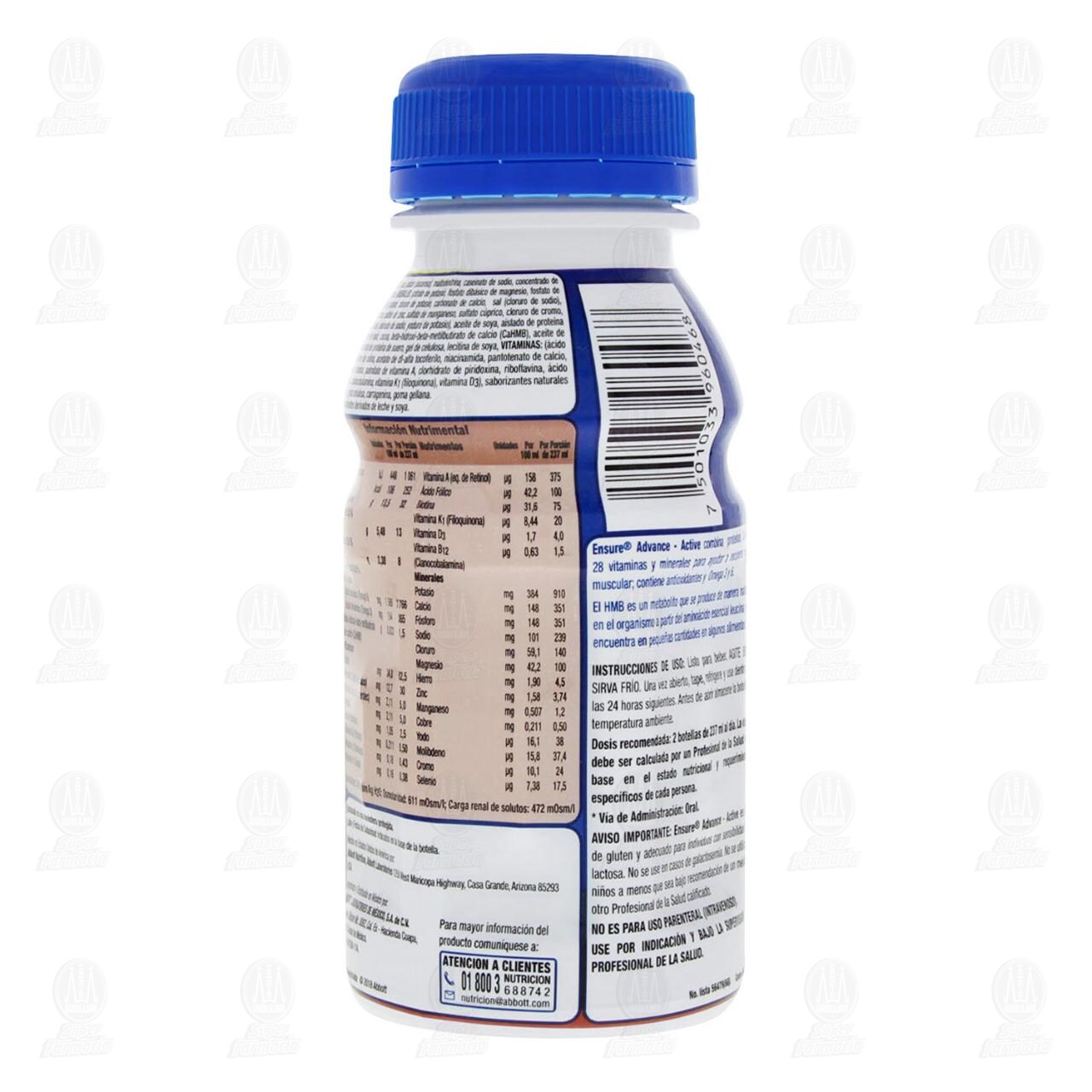 Ensure Advance-Active Sabor a Chocolate, 237 ml. image number 2