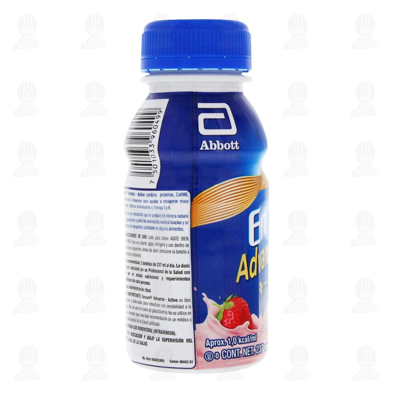 Ensure Advance-Active Sabor a Fresa, 237 ml. image number 4