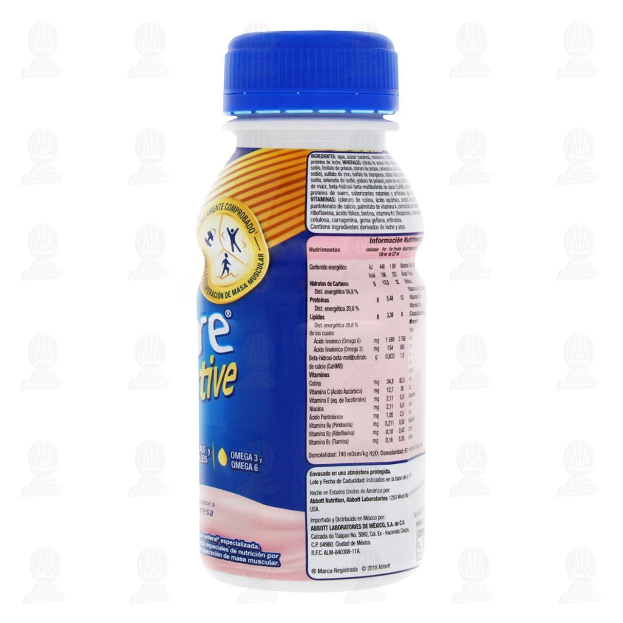 Ensure Advance-Active Sabor a Fresa, 237 ml. image number 3