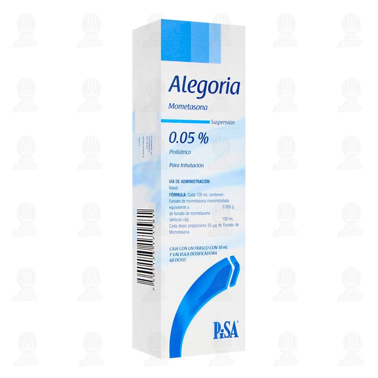 Alegoria Suspensi&oacute;n Pedi&aacute;trica 0.05%, 10 ml 60 Dosis. image number 0