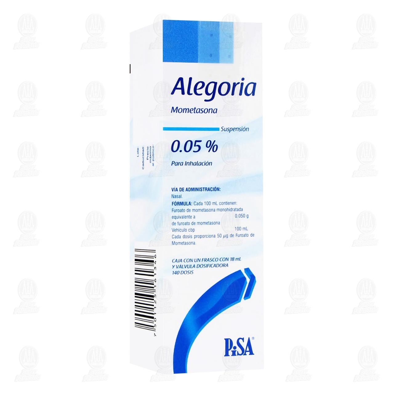 Alegoria Suspensi&oacute;n 0.05% 18 ml, 140 Dosis. image number 0