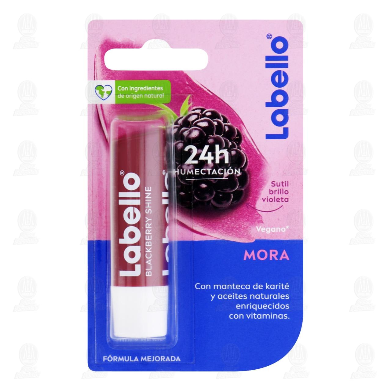 Imagen para Protector Labial Labello 24h Humectación Mora, 4.8 gr.
