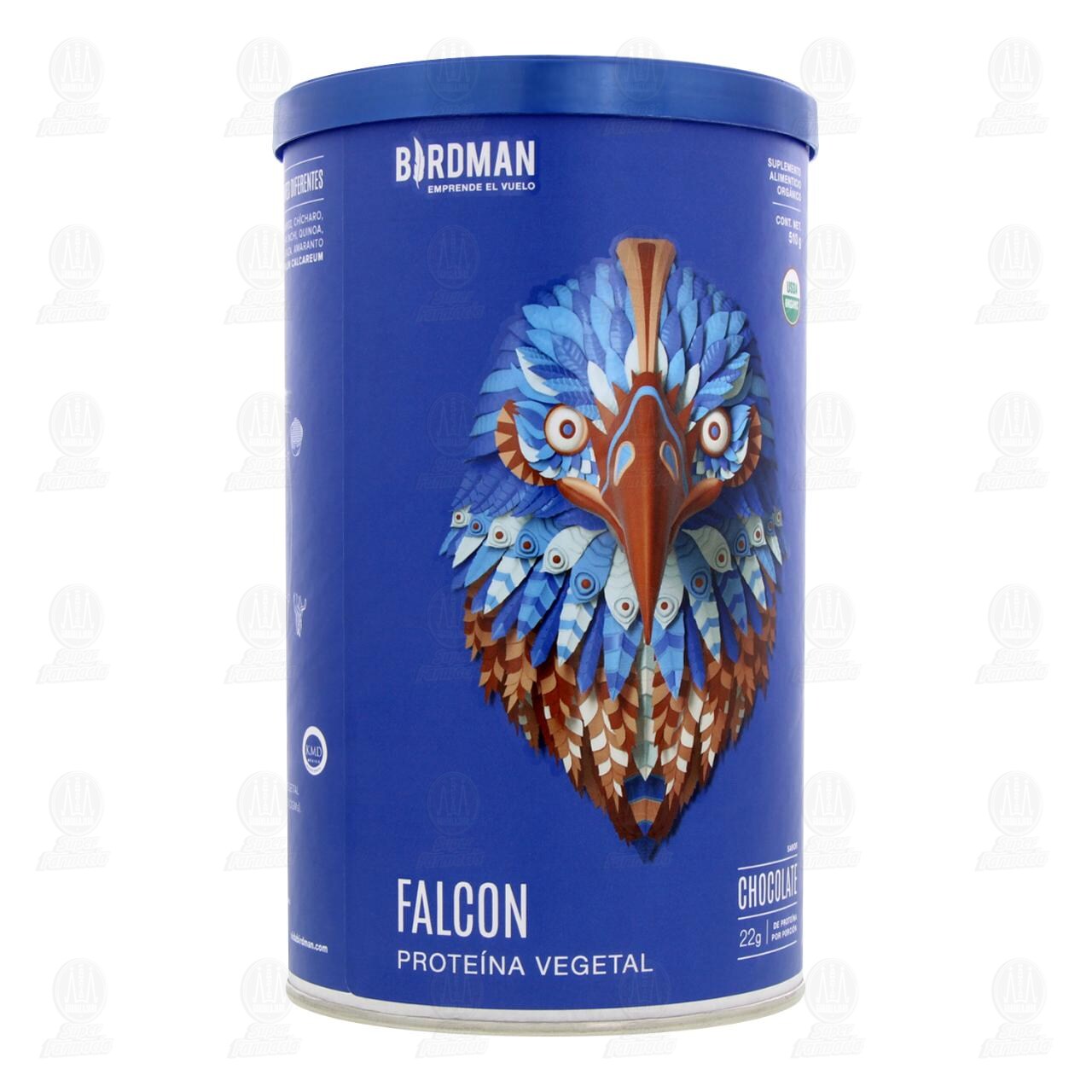 Birdman Falcon Proteína en Polvo Sabor Chocolate, 510 gr. image number 0