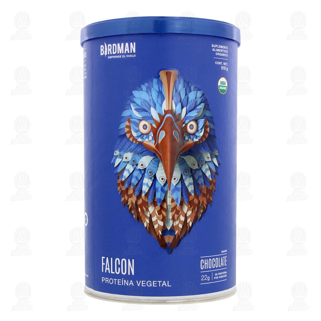 Birdman Falcon Proteína en Polvo Sabor Chocolate, 510 gr. image number 1