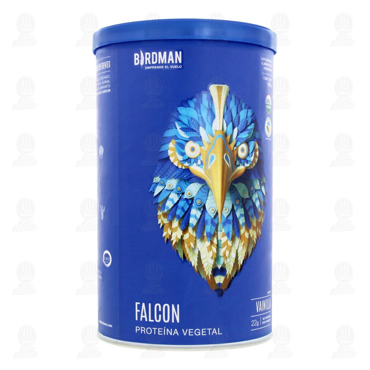 Birdman Falcon Proteína en Polvo Sabor Vainilla, 510 gr. image number 0