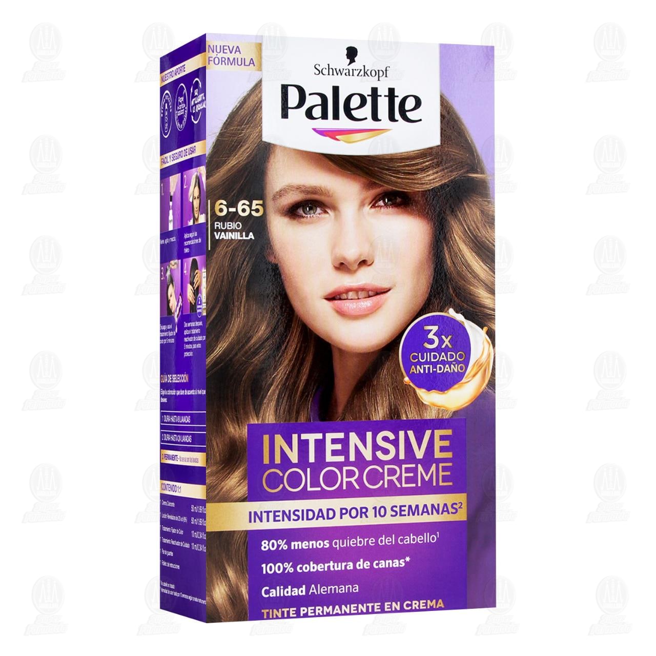 Imagen para Tinte Palette Intensive Color Creme Rubio Vainilla (6-65), 1 pz.