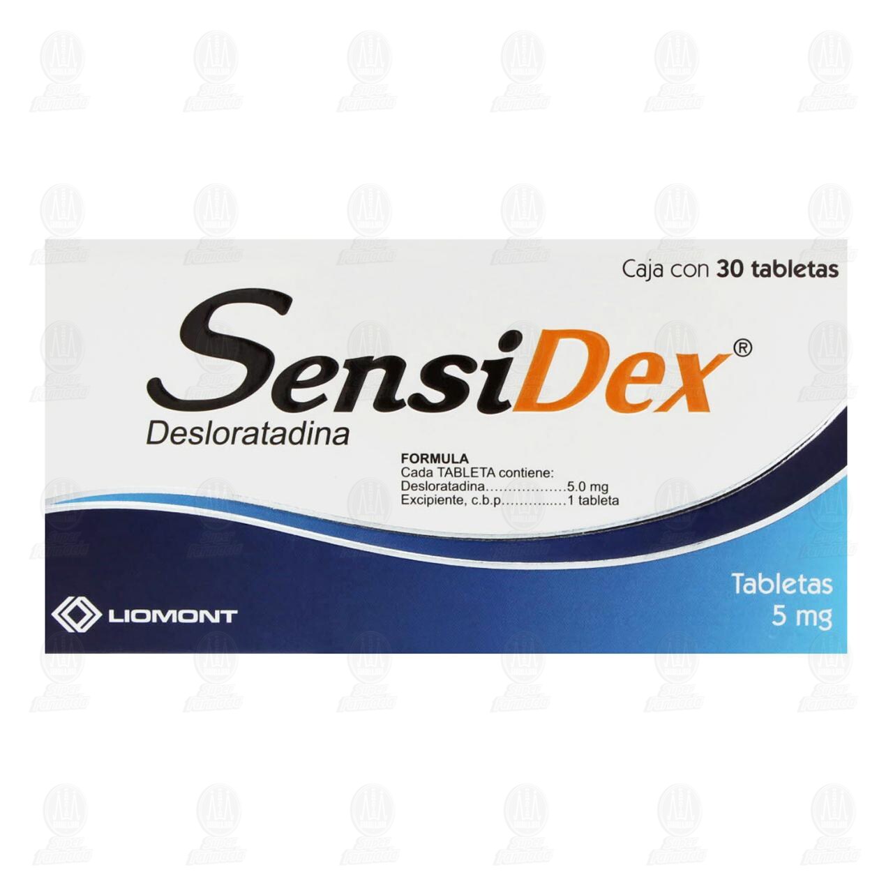 SensiDex 5 mg, 30 Tabletas. image number 2