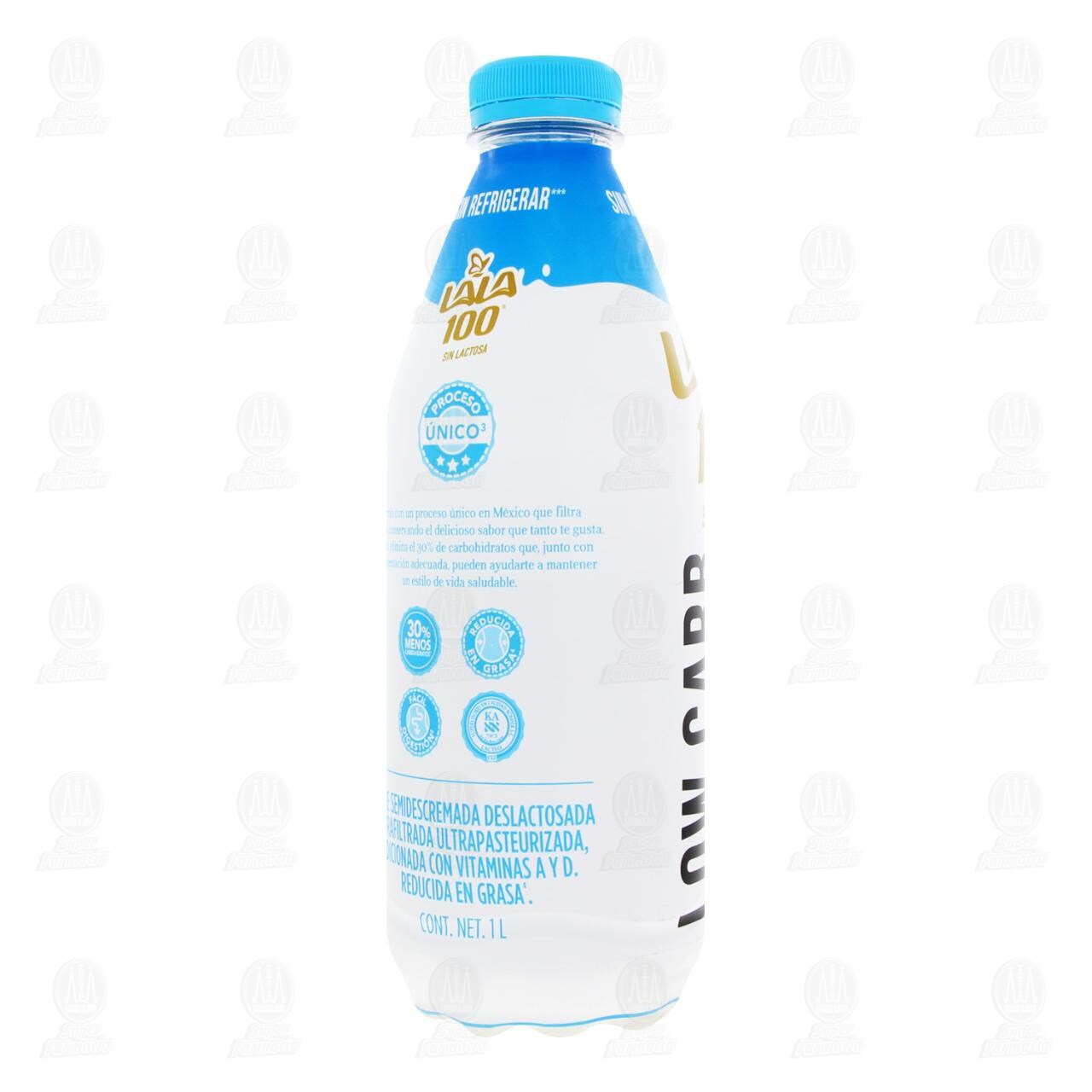 Leche Lala 100 Low Carb Sin Lactosa Light, 1 l. image number 2