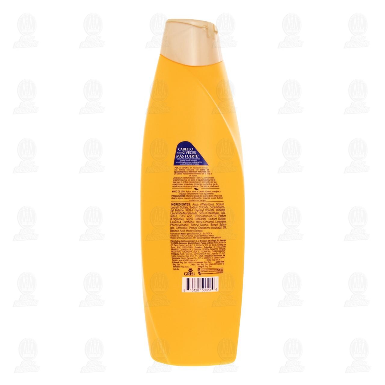 Shampoo Pert Hidrataci&oacute;n Profunda con Miel m&aacute;s Aceite de Aguacate/Palta, 650 ml. image number 2