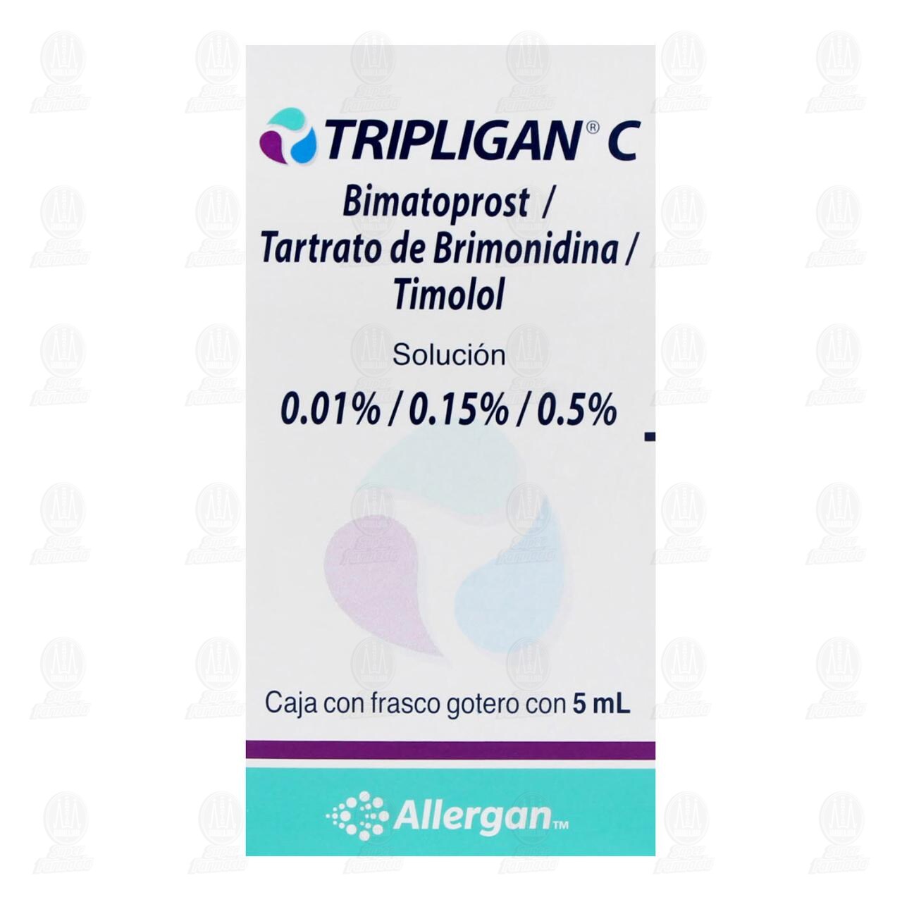 Tripligan C .01/.15/.5% Soluci&oacute;n, 5 ml. image number 1