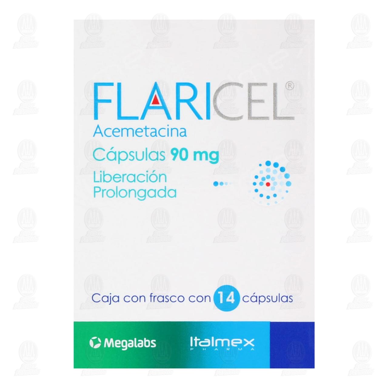 Flaricel 90 mg, 14 C&aacute;psulas. image number 1