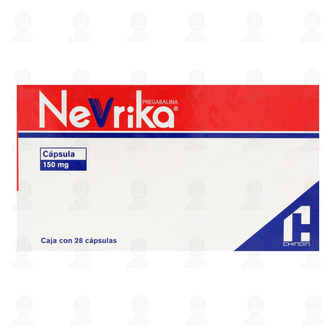 Nevrika 150 mg, 28 C&aacute;psulas. image number 1