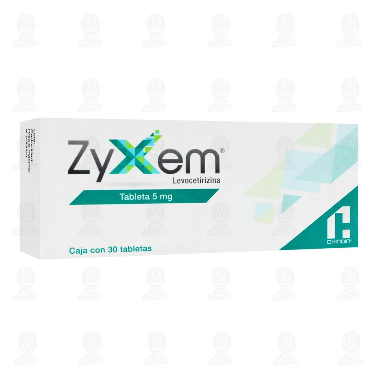Zyxem 5 mg, 30 Tabletas. image number 0