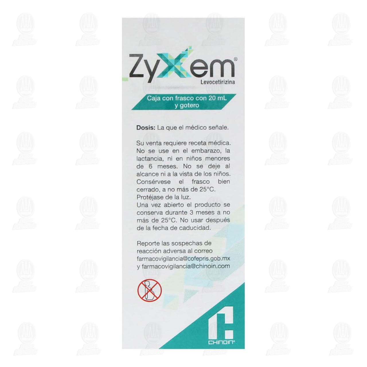 Zyxem Soluci&oacute;n 5mg/ml, 20 ml. image number 2