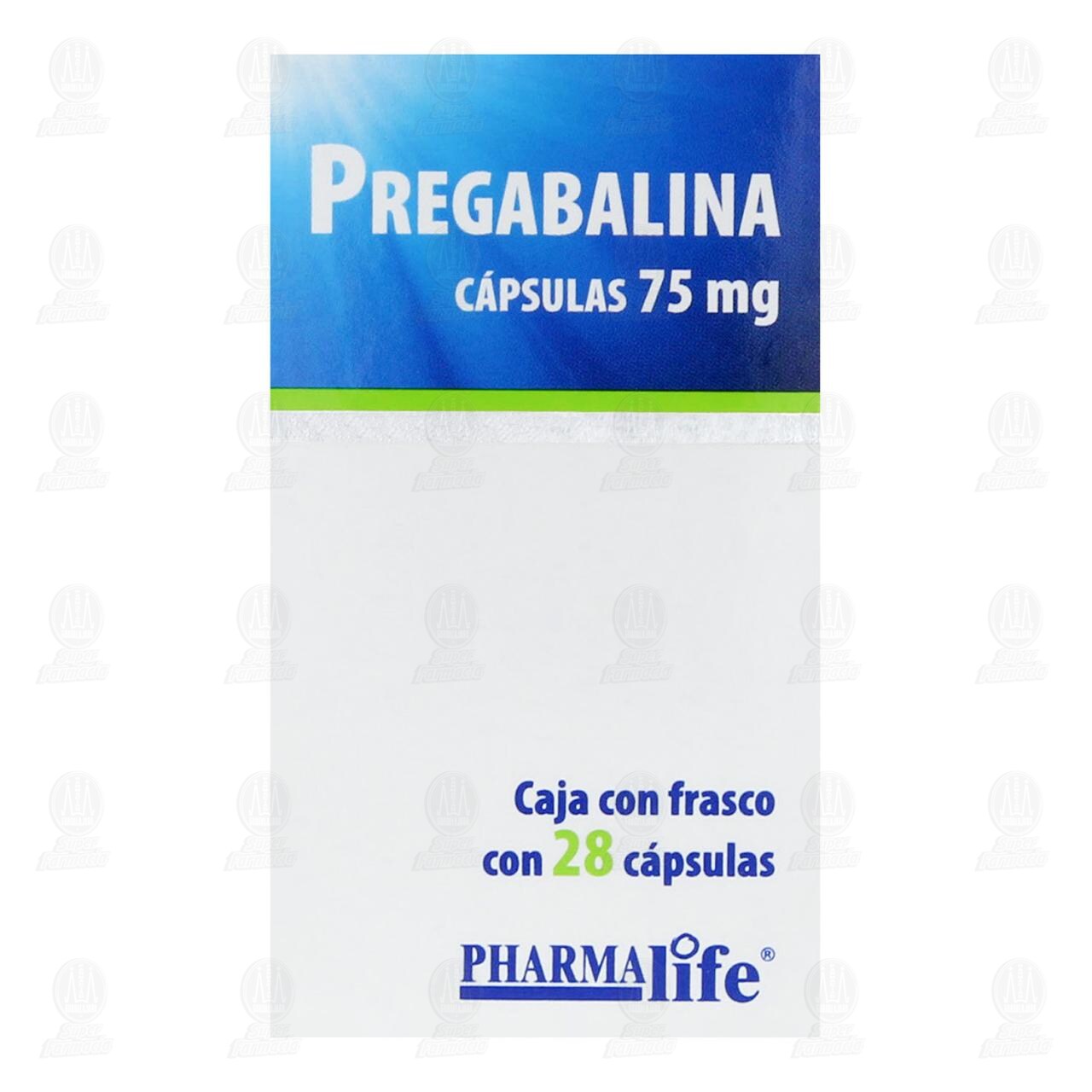Pregabalina 75 mg, 28 Cápsulas Pharmalife. image number 1