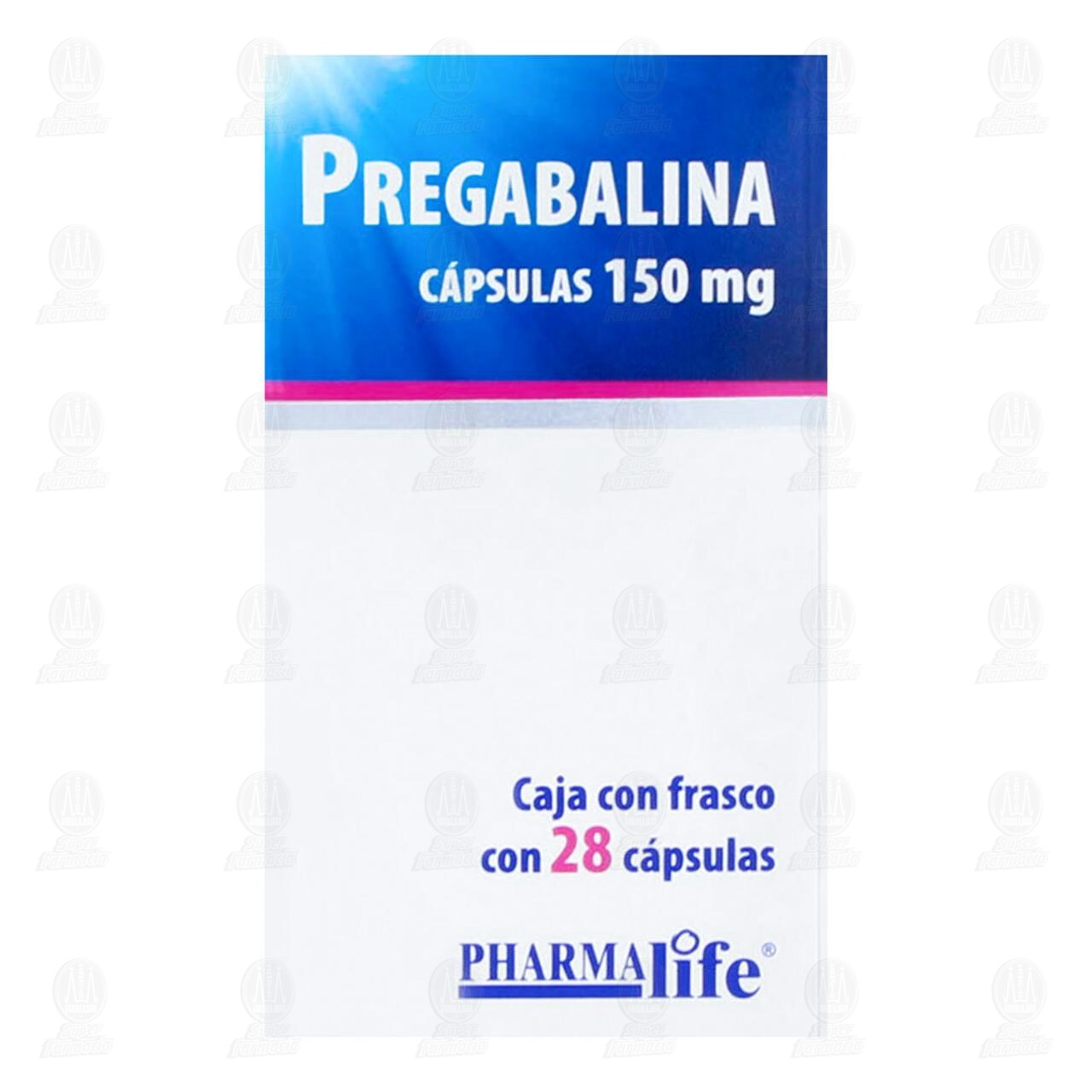 Pregabalina 150 mg, 28 Cápsulas Pharmalife. image number 1