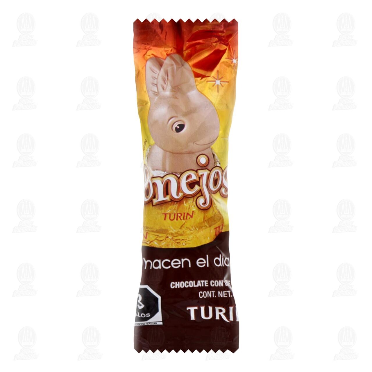 Chocolate Turin Conejo 20 gr. image number 0