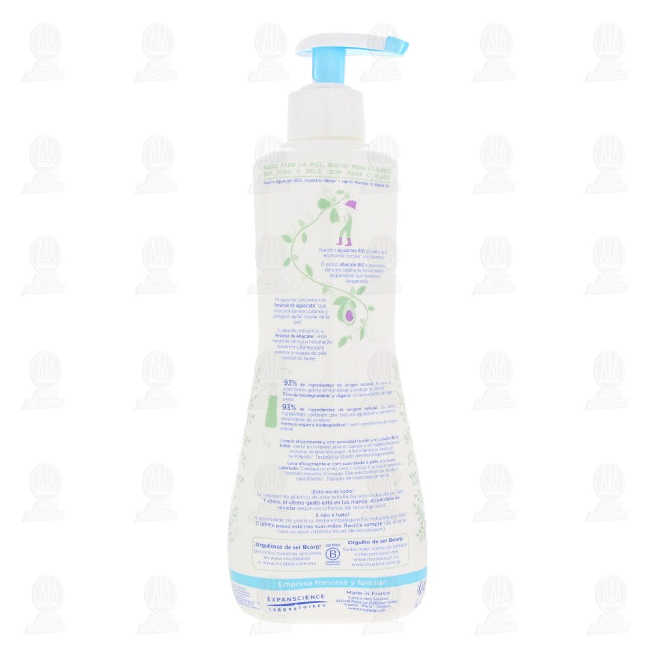 Mustela Gel de baño Suave cabello y cuerpo 500 ml