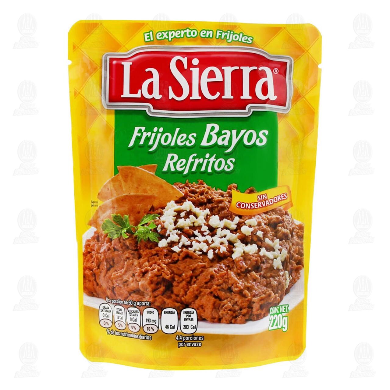 Frijoles La Sierra Bayos Refritos, 220 gr. image number 0
