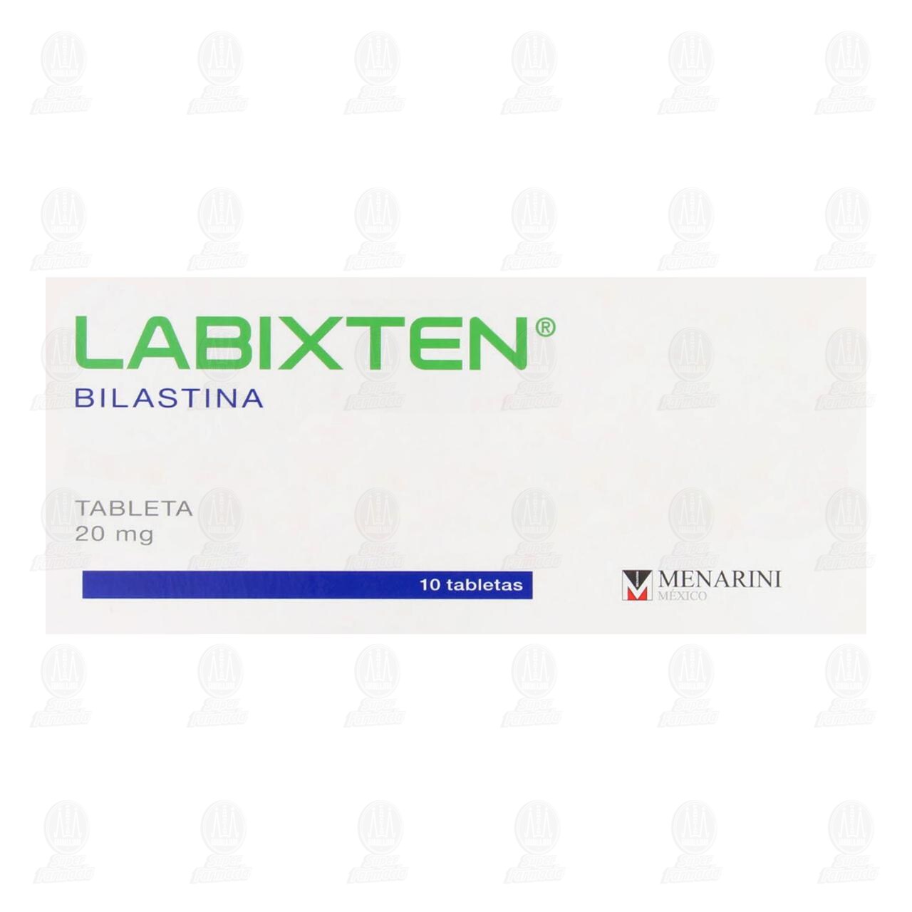 Labixten 20 mg, 10 Tabletas. image number 1